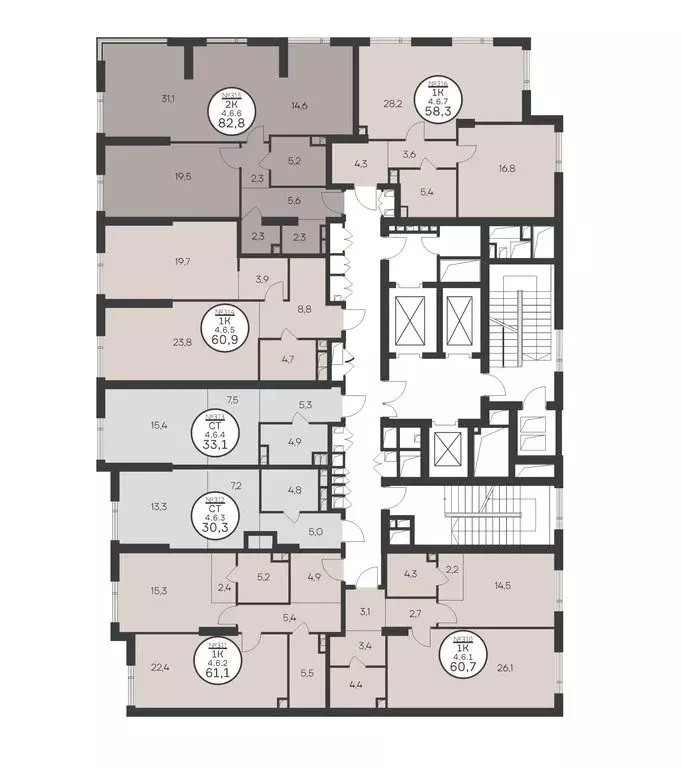 Квартира-студия: Москва, ЗАО, район Крылатское (30.3 м) - Фото 1