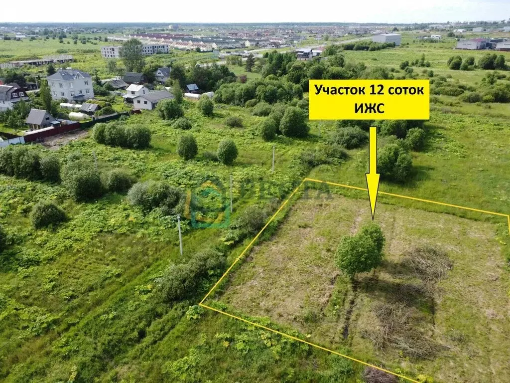 Участок в Аннолово, Фестивальная улица, 14 (12 м) - Фото 0