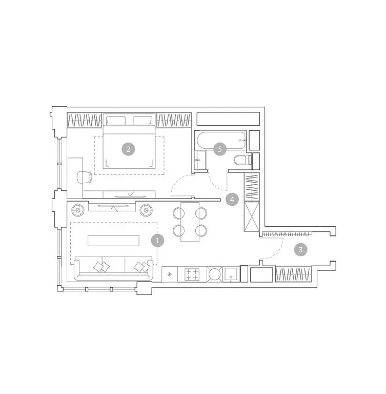 2-комнатная квартира: Москва, улица Миклухо-Маклая, 23 (47.8 м) - Фото 2
