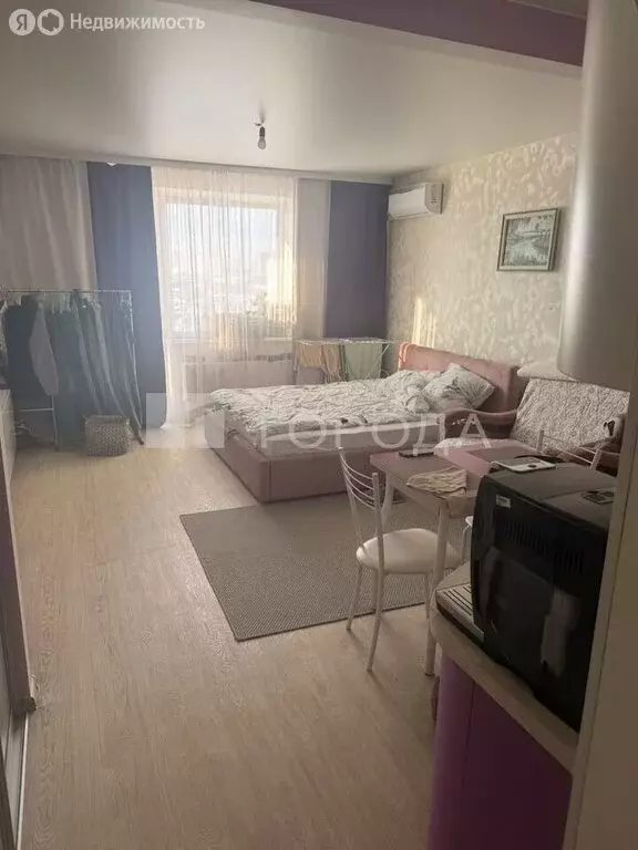 Квартира-студия: Новосибирск, улица Виталия Потылицына, 9/4 (32.3 м) - Фото 1