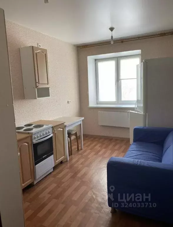 1-к кв. Омская область, Омск Харьковская ул., 27/1 (37.4 м) - Фото 1