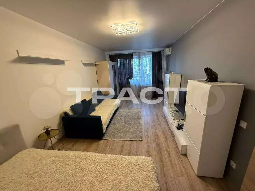 1-к. квартира, 37,1 м, 7/17 эт. - Фото 0