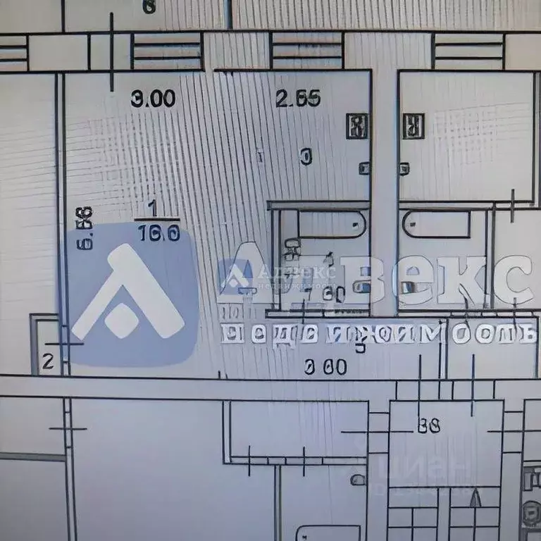 1-к кв. Тюменская область, Тюмень Одесская ул., 53 (33.0 м) - Фото 2