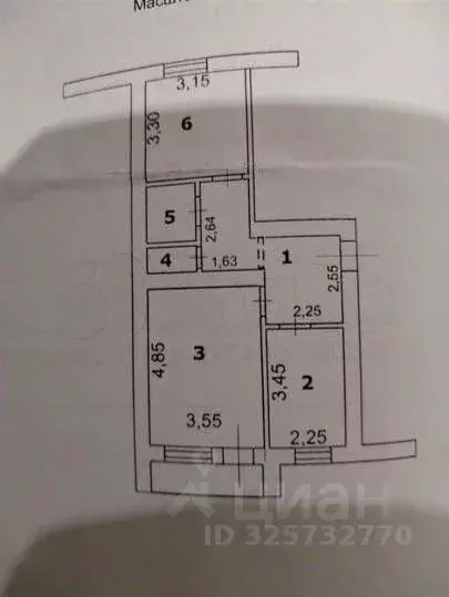 2-к кв. Белгородская область, Губкин ул. Раевского, 18 (49.2 м) - Фото 2
