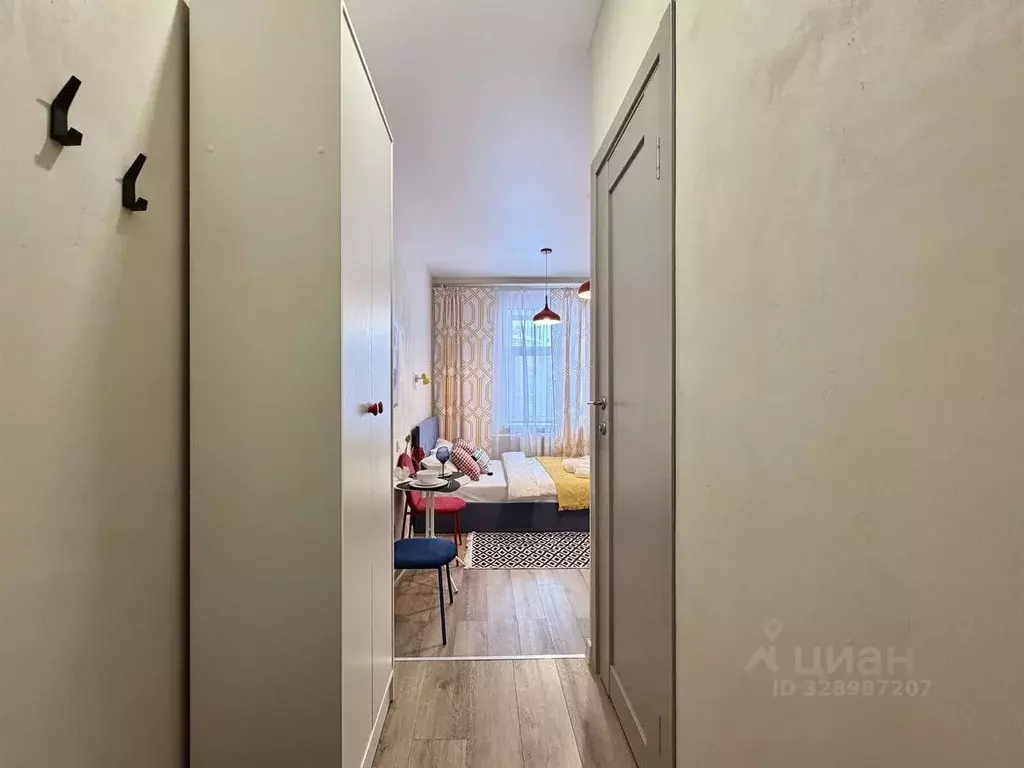 Студия Москва Новая Басманная ул., 35С1 (15.55 м) - Фото 2