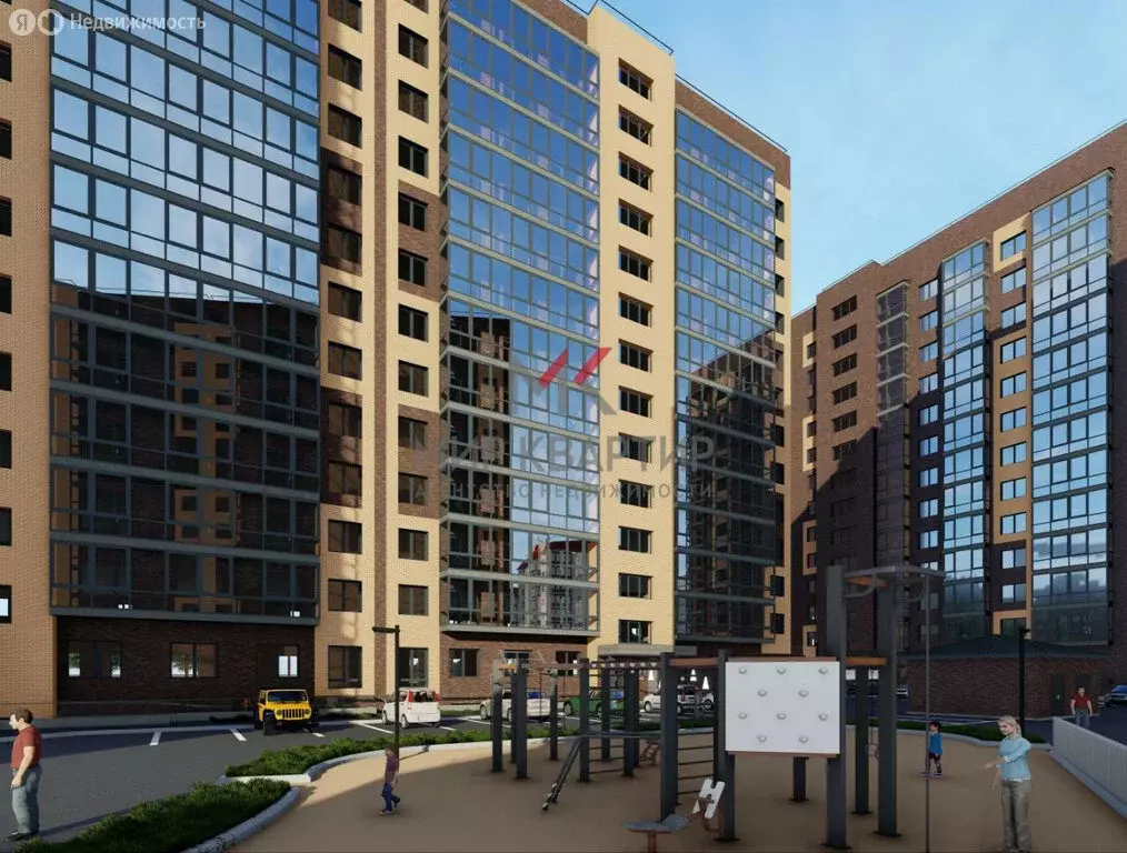 2-комнатная квартира: Абакан, улица Генерала Тихонова, 3 (71.92 м) - Фото 2