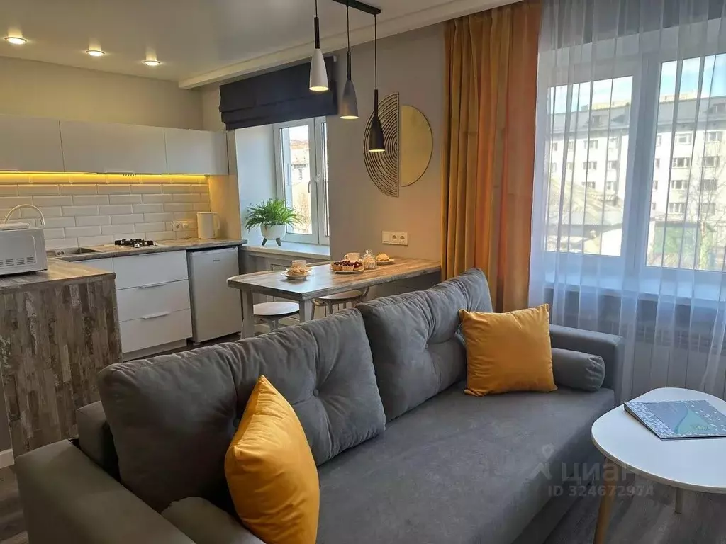 1-к кв. Мурманская область, Мурманск Октябрьская ул., 40 (31.0 м) - Фото 1