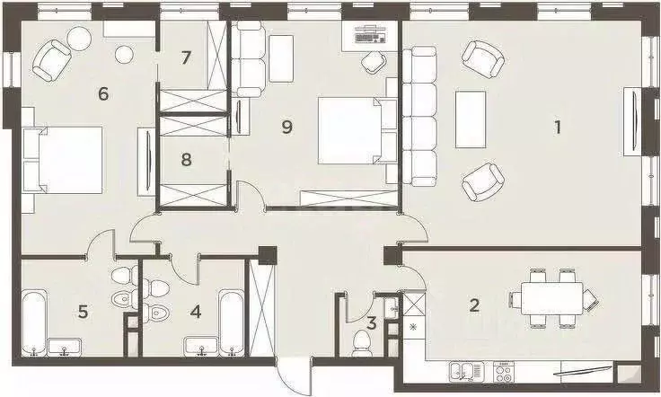 Студия Татарстан, Казань ул. Шуртыгина, 7 (89.0 м) - Фото 2