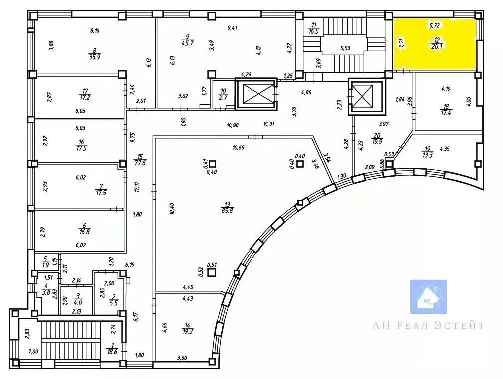 Офис в Карелия, Петрозаводск ул. Свердлова, 18 (20 м) - Фото 1