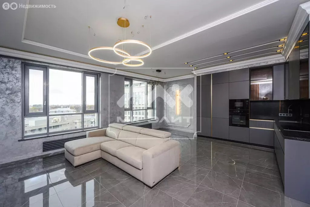 4-комнатная квартира: Санкт-Петербург, Ушаковская набережная, 3к2 (153 ... - Фото 1