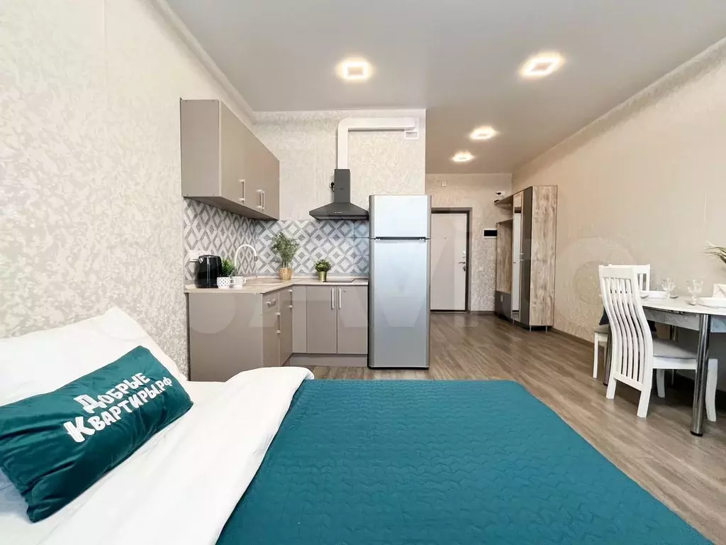 Квартира-студия, 37 м, 21/24 эт. - Фото 1