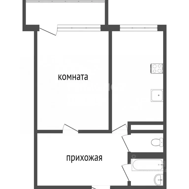 1-к кв. Ханты-Мансийский АО, Сургут ул. Семена Билецкого, 14 (46.0 м) - Фото 1