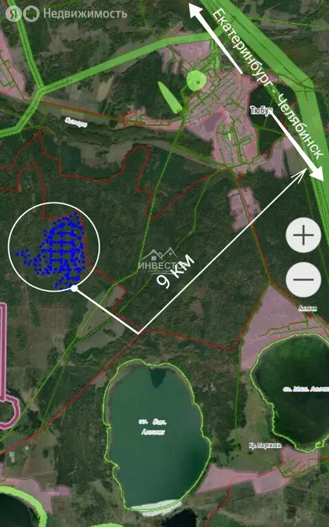 Участок в Каслинский округ, село Тюбук (17760 м) - Фото 1