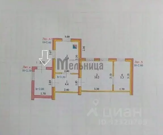 Дом в Волгоградская область, Городище рп ул. Карла Маркса (28 м) - Фото 2