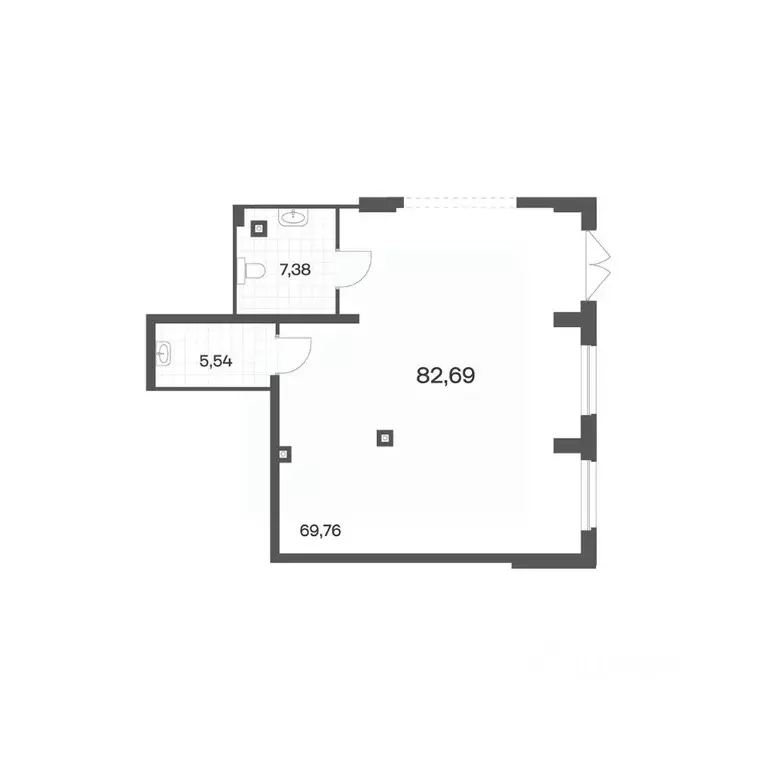 Помещение свободного назначения в Санкт-Петербург ул. Русановская, 12 ... - Фото 2