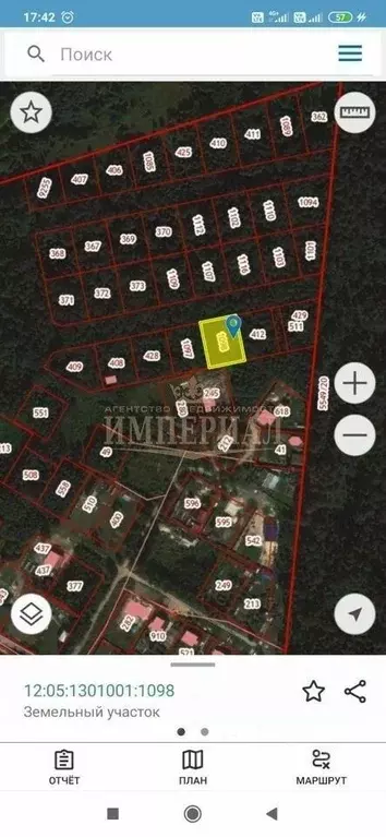 Участок в Марий Эл, Медведевский район, Сидоровское с/пос, д. ... - Фото 1