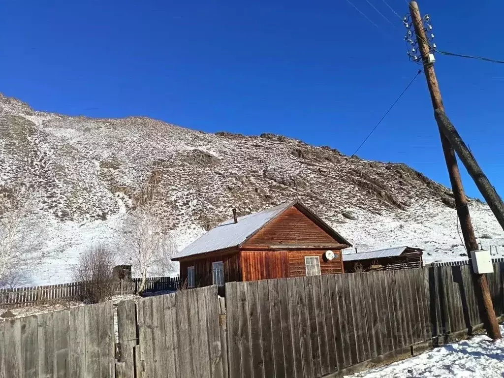 Дом в Алтай, Чемальский район, с. Эдиган ул. Подгорная (55 м) - Фото 1