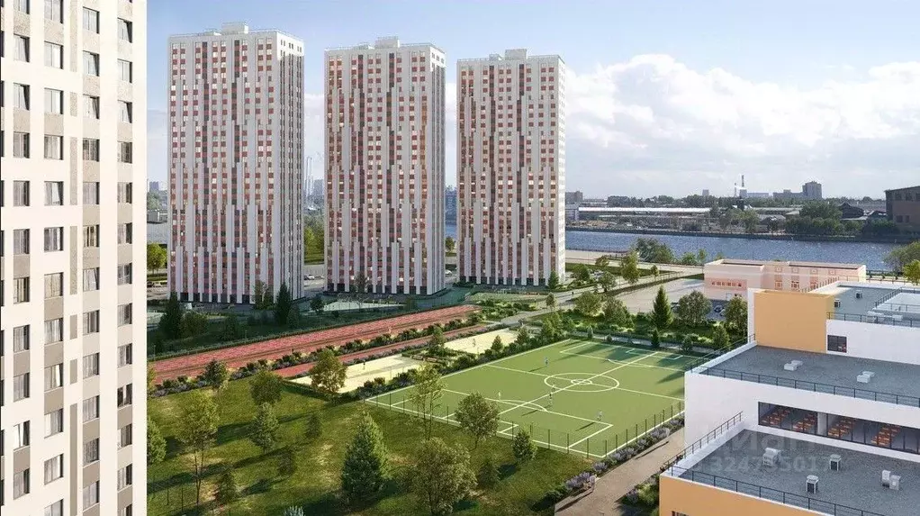 Помещение свободного назначения в Санкт-Петербург Октябрьская наб., ... - Фото 2