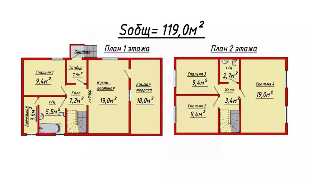 Дом в Ленинградская область, Всеволожский район, Лесколовское с/пос, ... - Фото 2
