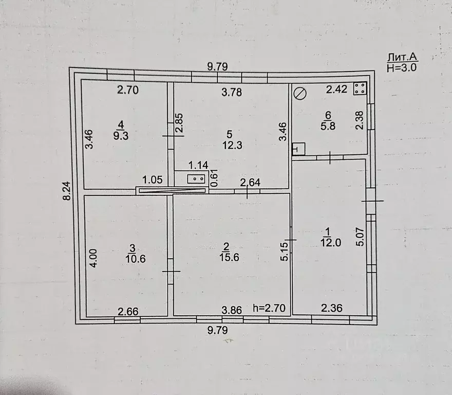 Дом в Краснодарский край, Абинск Октябрьская ул. (66 м) - Фото 2