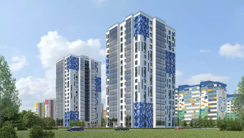1-к кв. Татарстан, Зеленодольск просп. Строителей, 34 (43.0 м) - Фото 1