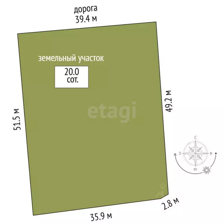 Участок в Челябинская область, Пласт ул. Фермеров, 7 (20.0 сот.) - Фото 2