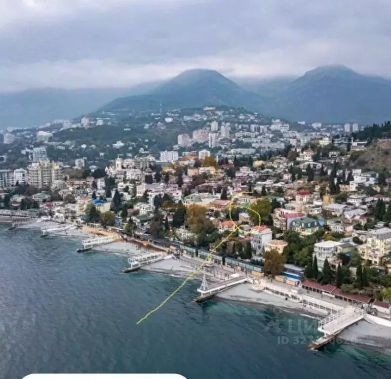 1-к кв. Крым, Ялта ул. Дражинского, 23 (25.0 м) - Фото 0