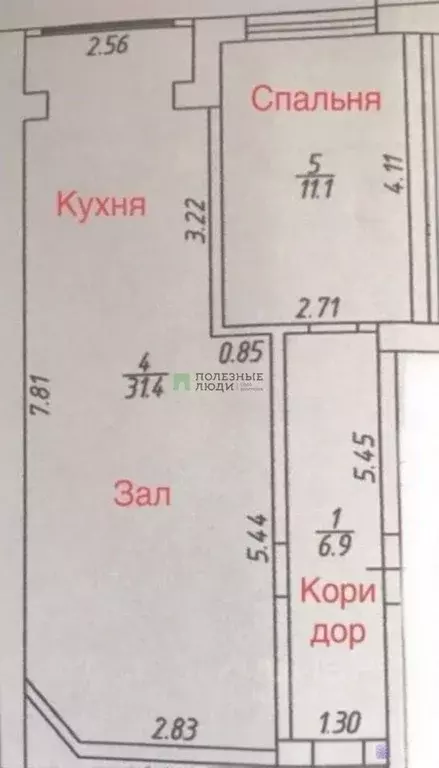 2-к кв. Краснодарский край, Краснодар Камвольно-суконный Комбинат мкр, ... - Фото 2