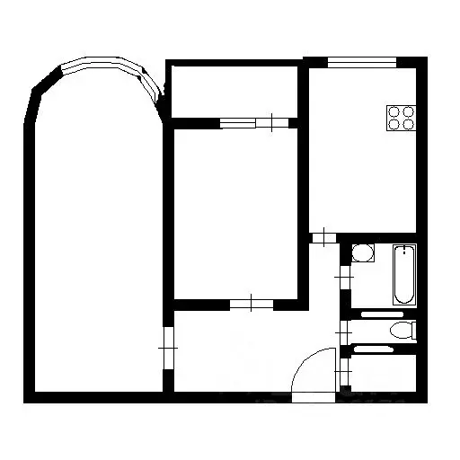 2-к кв. Воронежская область, Воронеж ул. Артамонова, 22в (58.0 м) - Фото 2