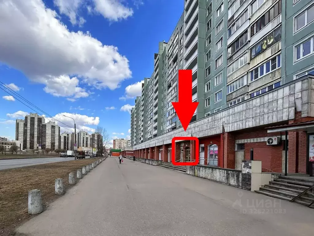 Помещение свободного назначения в Санкт-Петербург Пловдивская ул., 9 ... - Фото 1