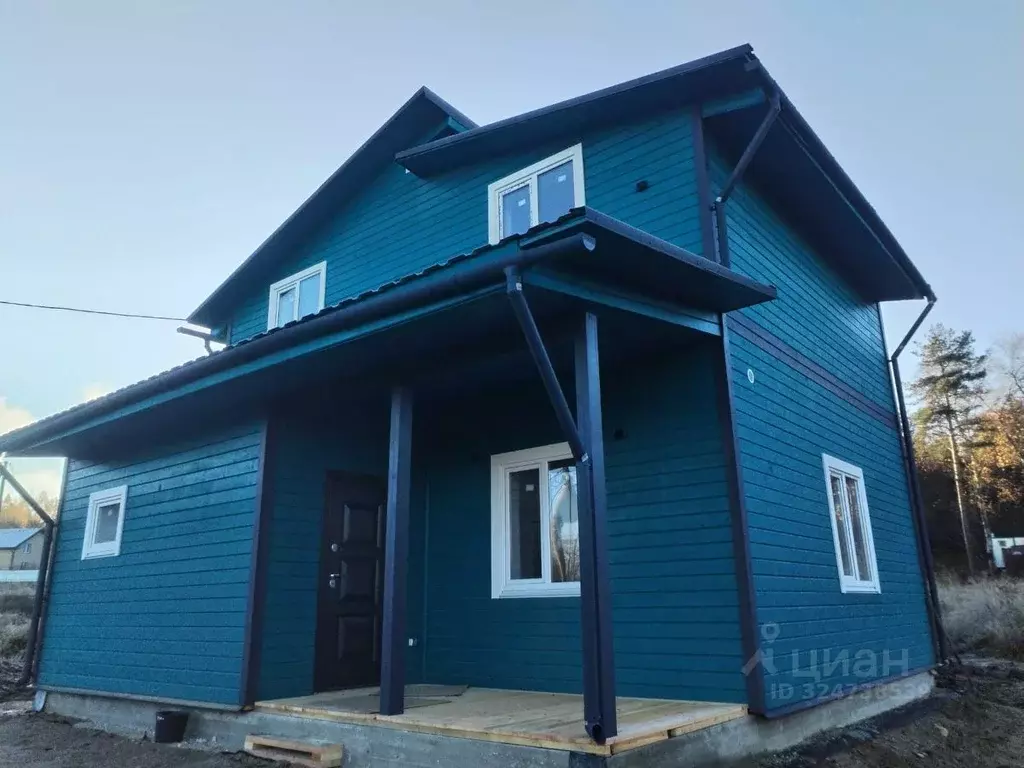 Дом в Карелия, Прионежский район, с. Заозерье Пиньгубская ул., 35А (93 ... - Фото 2