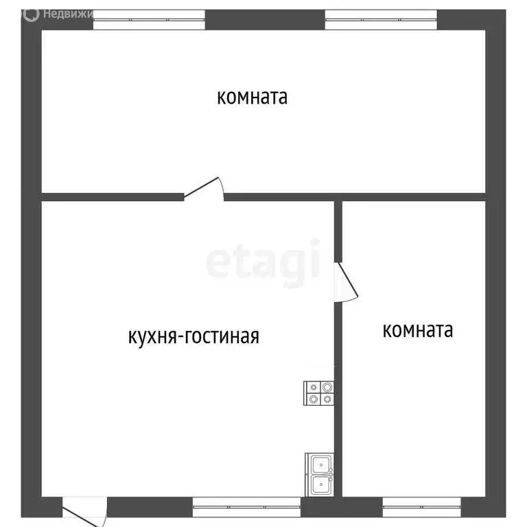 Дом в Кыштым, 2-я Корундовая улица (47.6 м) - Фото 0