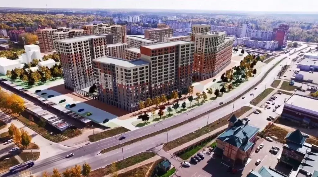 1-к кв. Марий Эл, Йошкар-Ола Дубовый парк жилой комплекс (39.0 м) - Фото 1