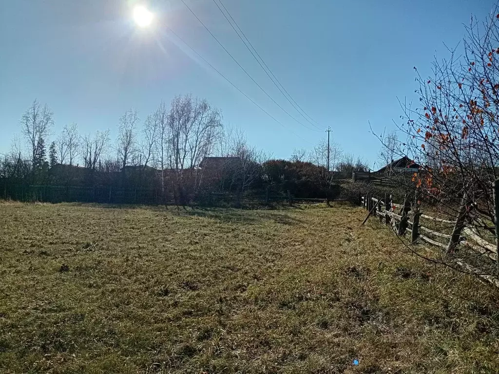 Участок в Иркутская область, Иркутский муниципальный округ, д. ... - Фото 1