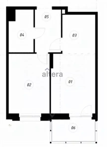 2-к кв. Татарстан, Казань ул. Гаврилова, 5 (43.0 м) - Фото 2