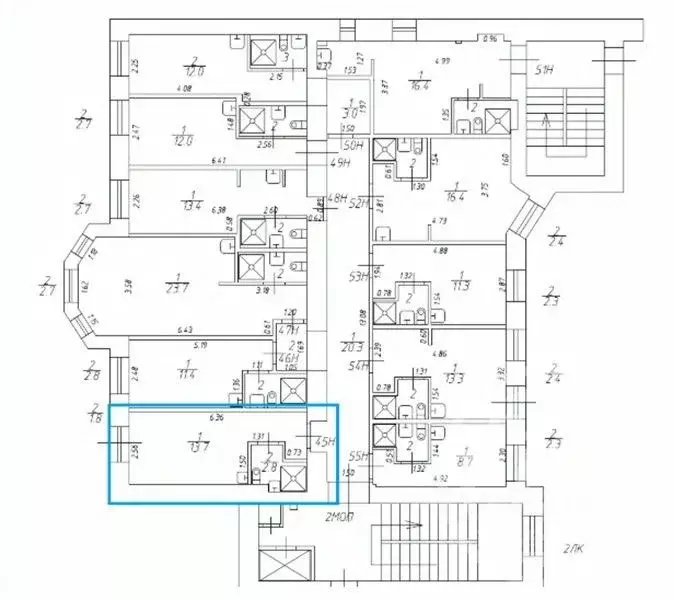 Студия Санкт-Петербург Приморский просп., 6 (16.5 м) - Фото 2