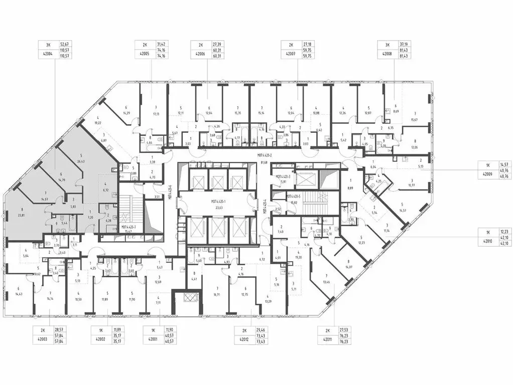 3-комнатная квартира: Москва, 3-й Силикатный проезд, 10с8 (110.57 м) - Фото 0