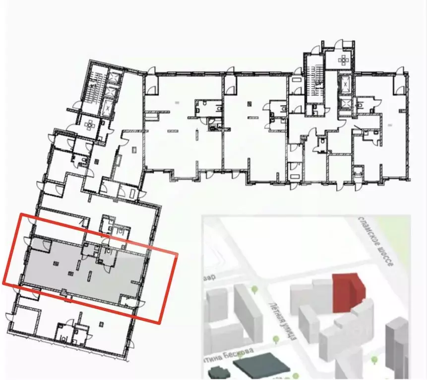 Помещение свободного назначения в Москва ул. Николая Озерова, 2к1 (99 ... - Фото 1