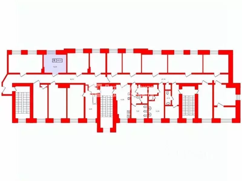 Комната Санкт-Петербург ул. Смолячкова, 14К4 (14.3 м) - Фото 2