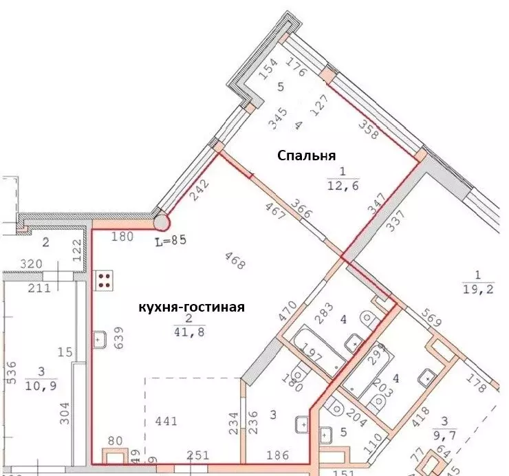 2-комнатная квартира: Екатеринбург, Гаринский переулок, 3 (65.5 м) - Фото 0