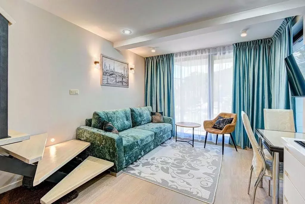 1-к кв. Краснодарский край, Сочи Лучезарная ул., 1А (50.0 м) - Фото 1