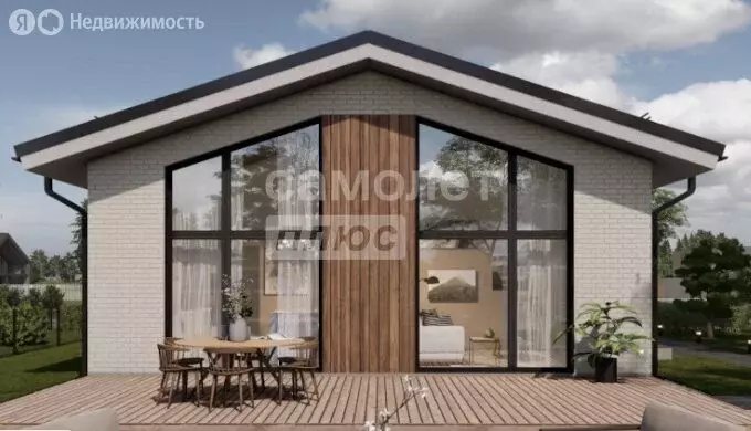 Дом в Московская область, городской округ Клин, деревня Тиликтино (90 ... - Фото 1