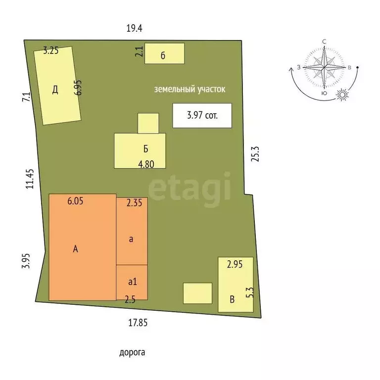 Дом в Феодосия, Башенная улица, 13 (62 м) - Фото 2