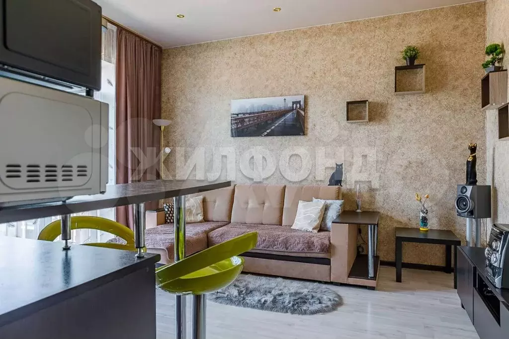 1-к. квартира, 34,2 м, 3/3 эт. - Фото 1