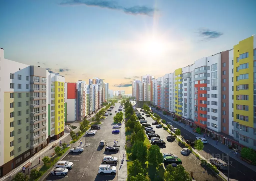 Офис в Крым, Симферополь Город Мира жилой комплекс (48 м) - Фото 2