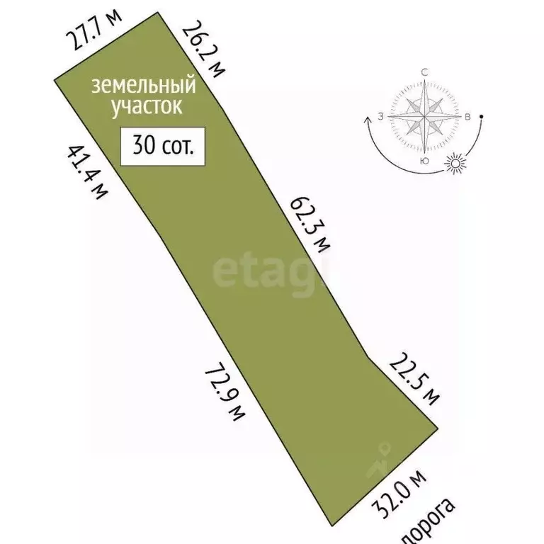 Участок в Калужская область, Дзержинский район, Дворцы с/пос, д. ... - Фото 1