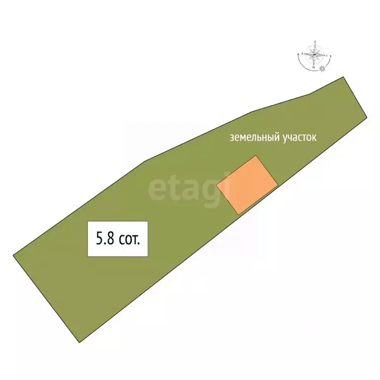 Дом в Новосибирская область, Искитим Строитель садовое товарищество, ... - Фото 2