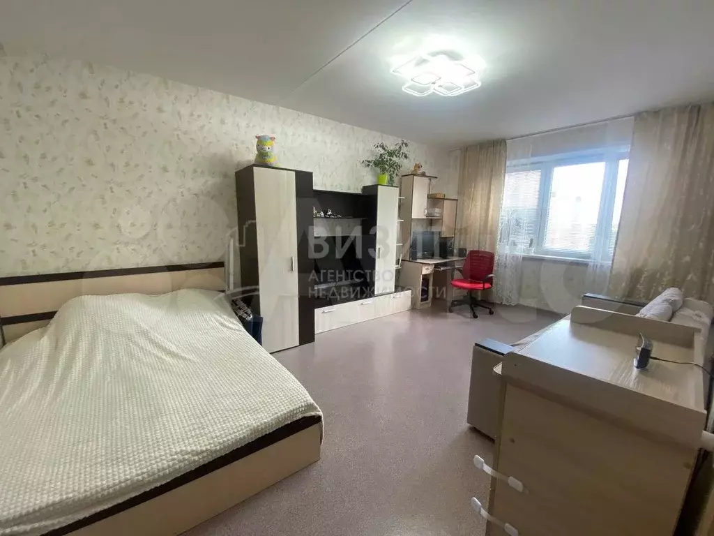 1-к. квартира, 38,9 м, 8/10 эт. - Фото 0