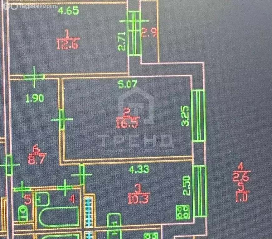 2-комнатная квартира: Санкт-Петербург, Ленинский проспект, 100к2 (51.7 ... - Фото 2