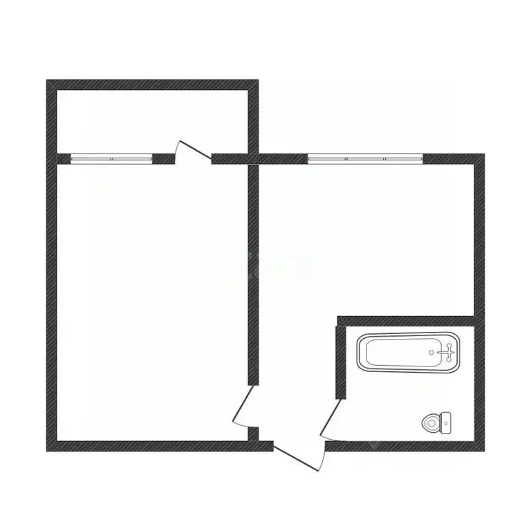 1-к кв. Смоленская область, Смоленск ул. Рыленкова, 49а (37.1 м) - Фото 2